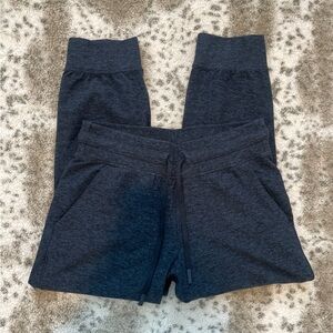 Lululemon Ready to Rulu Jogger Crop Heathered True Navy / Black